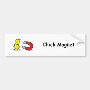 Chick Magnet Bumpersticker