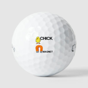 CHICK MAGNET GOLFBALLEN