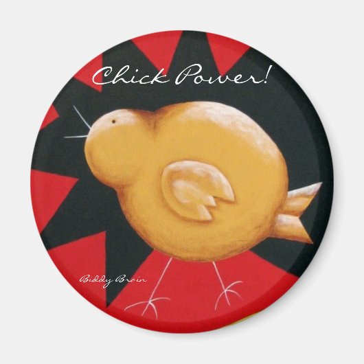 Chick Magnet. Magneet (Voorkant)