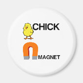 CHICK MAGNET MAGNEET (Voorkant)