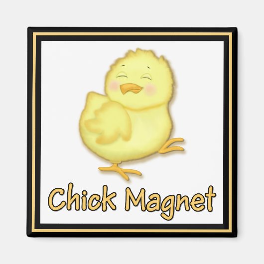 Chick Magnet Magneet (Voorkant)