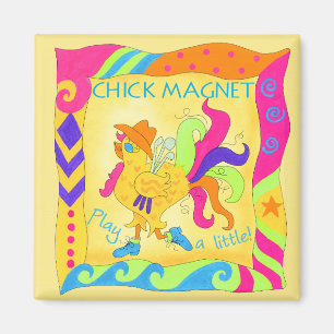 Chick Magnet Play in Little Magnet Magneet