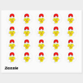 Chick Magnet Ronde Sticker (Vel)