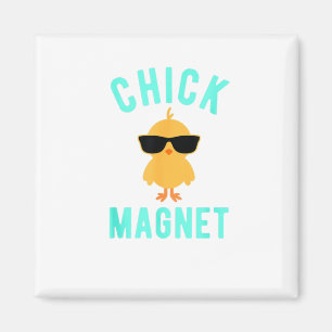 Chick Magnet Shirt Funny Easter Shirt voor Kind bi Magneet