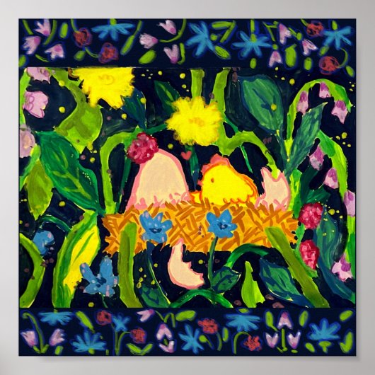 Chick nest poster (Voorkant)