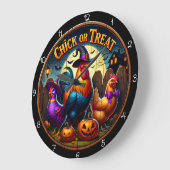 Chick of Treat Halloween Grote Klok (Hoek)
