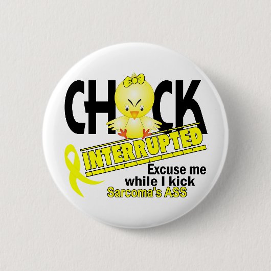 Chick onderbroken 2 Sarcoma Ronde Button 5,7 Cm (Voorkant)