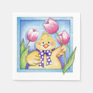 Chick - Papier Napkins Servetten
