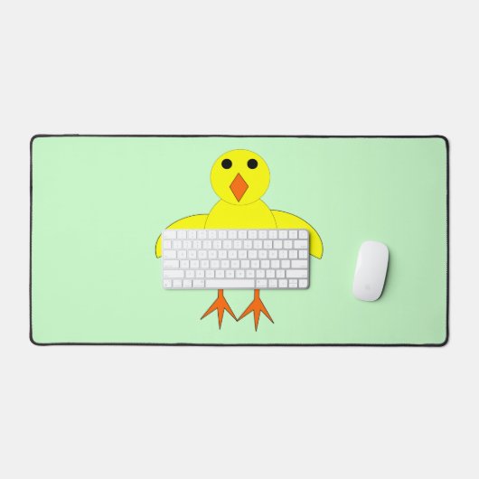 Chick Pâques mignon (Clavier et souris)