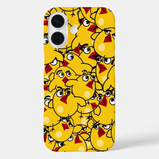 Chick Pattern Telefoonhoesje Case-Mate iPhone Case (Achterkant)
