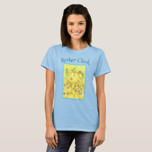 CHICK ROCKER, T-SHIRT DE PRINTEMPS DE PISTE MOSH