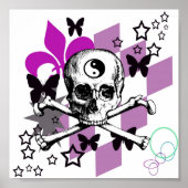 Chick Skull Poster (Voorkant)