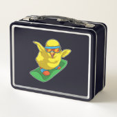 Chick Snowboarder Snowboard (Achterkant)