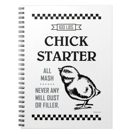 CHICK STARTER NOTITIEBOEK (Voorkant)