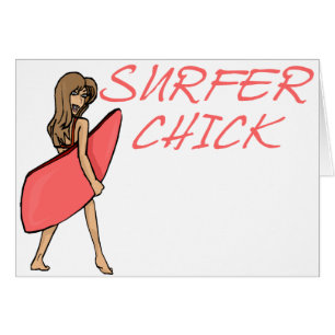 Chick surfer