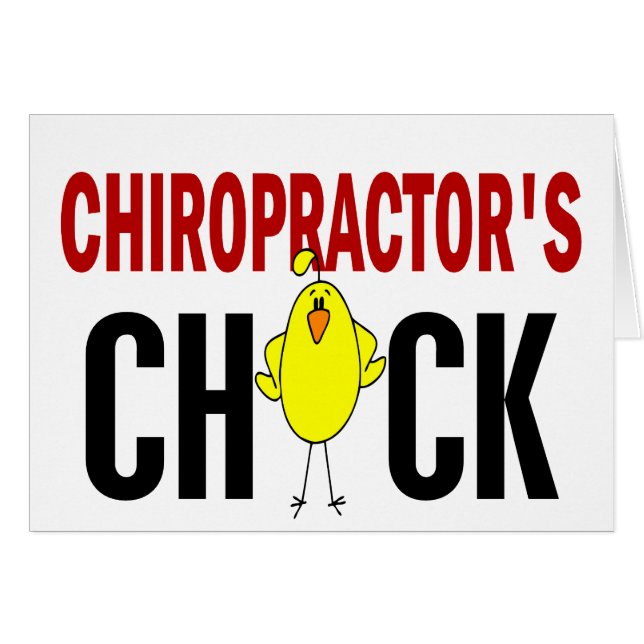 Chick van Chiropractor (Voorkant Horizontaal)