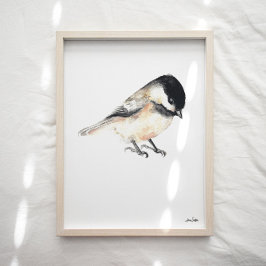 Chickade Art Print