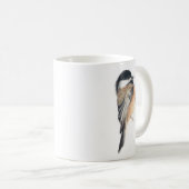 Chickadee Aquarelle Art Café Mug (Devant droit)