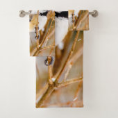 Chickadee au plafond noir - Photo originale (En situation)