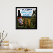 Chickadee Birch Beer Poster (Keuken)