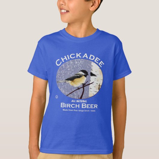 Chickadee Birch Beer T-shirt (Voorkant)