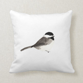 Chickadee Bird Art Kussen