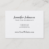 Chickadee Birds Apple Harvest Visitekaartje (Achterkant)