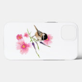 Chickadee Black Capped Bird Art Case-Mate iPhone Case (Achterkant (horizontaal))