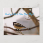Chickadee Cheer Briefkaart (Voorkant)