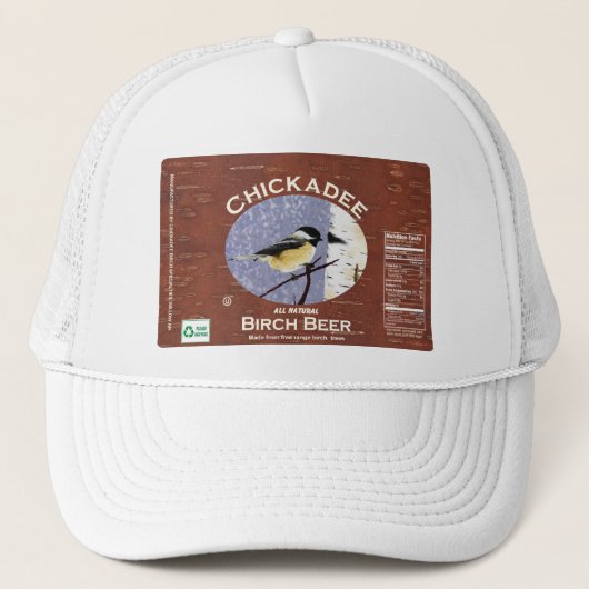 Chickadee-dee-dee Trucker Pet (Voorkant)