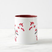 CHICKADEE EN RED BERRIES VAN SHARON SHARPE MOK (Midden)