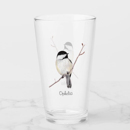Chickadee Glas (Voorkant)