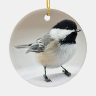 Chickadee Keramisch Ornament