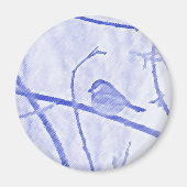 Chickadee Life magnet Magneet (Voorkant)