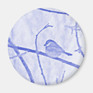 Chickadee Life magnet Magneet