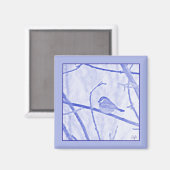 Chickadee Life Magnet Magneet (Voorkant / Achterkant)