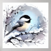 Chickadee-Poster Poster (Voorkant)