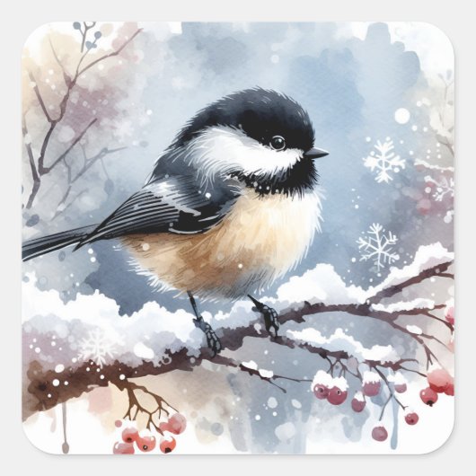 Chickadee Stickers (Voorkant)