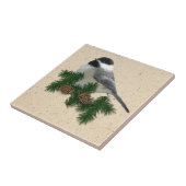 Chickadee Tile Tegeltje (Zijkant)