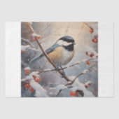 Chickadee Tissuepapier (Voorkant)