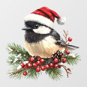 Chickadee Window Cling Raamsticker (Vel)