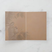 Chickadees Blessed versie Bedankkaart (Binnen)