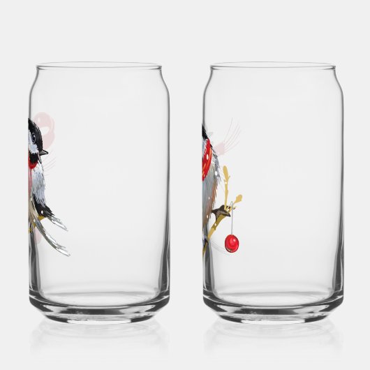 Chickadees d'hiver moelleux (Gauche)