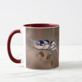 CHICKADEES EN PINECONES VAN SHARON SHARPE MOK (Links)