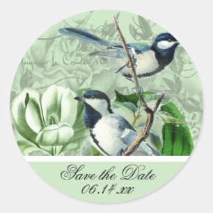 Chickadees et Magnolias Enregistrer les stickers D