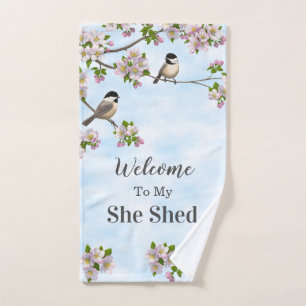 Chickadees & Fleurs de pomme Elle Shop Personnalis