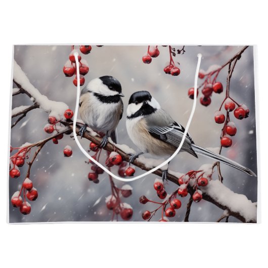 Chickadees Groot Cadeauzakje (Voorkant)
