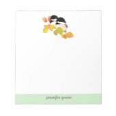 Chickadees Personalized Notitieblok (Voorkant)
