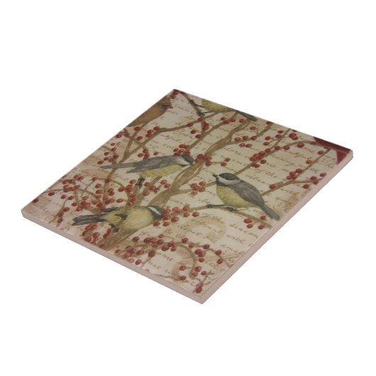 Chickadees Tegeltje (Zijkant)