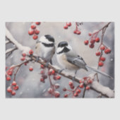 Chickadees Tissuepapier (Voorkant)